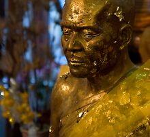 Gold leaf Monk by Cvail73