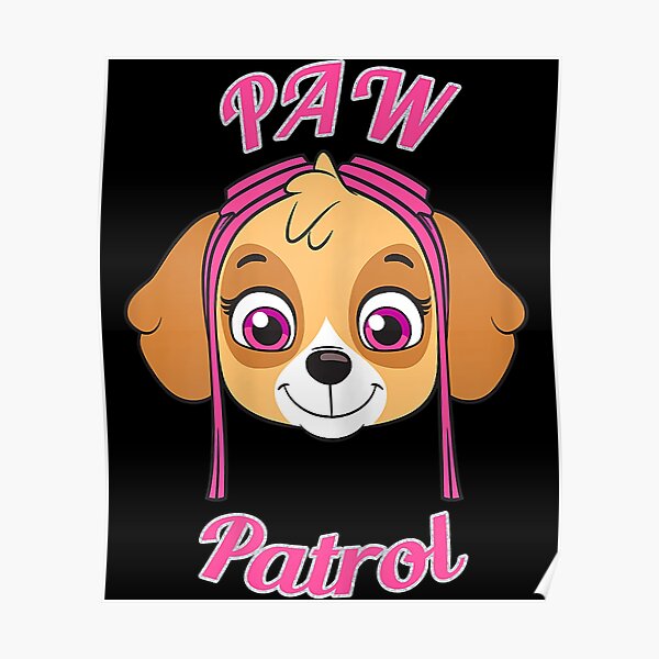 Active Enthusiasm In The Relief Humor Paw Patrol Paw Patrol Skye Retro