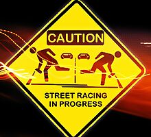 Street racing in progress by SeedyRom
