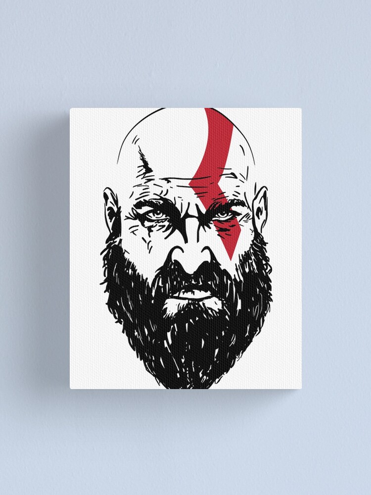 God of War Canvas Tạo nên bức tranh đẹp với chiếc áo thần của Kratos