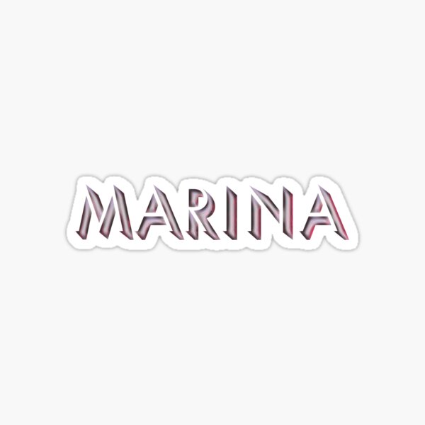 Marina Sticker By Melmel9 Redbubble