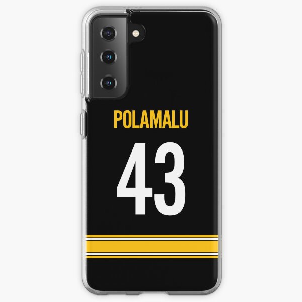 Troy Polamalu Pittsburgh Steelers Samsung Galaxy Phone Case For