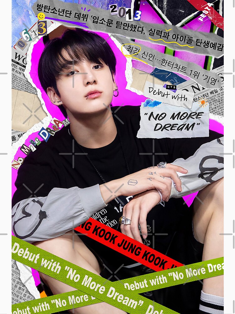 Jungkook JK 2022 BTS Festa No More Dream Collage Photoshoot Teaser