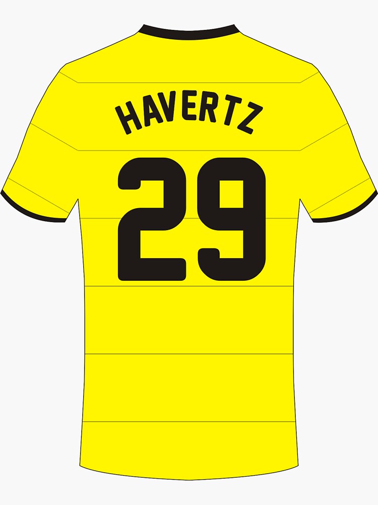 Kai Lukas Havertz Jersey Stickers Sticker For Sale By Piqu89 Redbubble