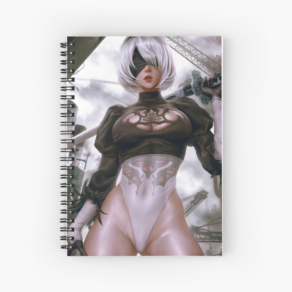 Sexy Yorha B Lewd Thighs Thicc Ass Butt Nier Automata Anime Hentai