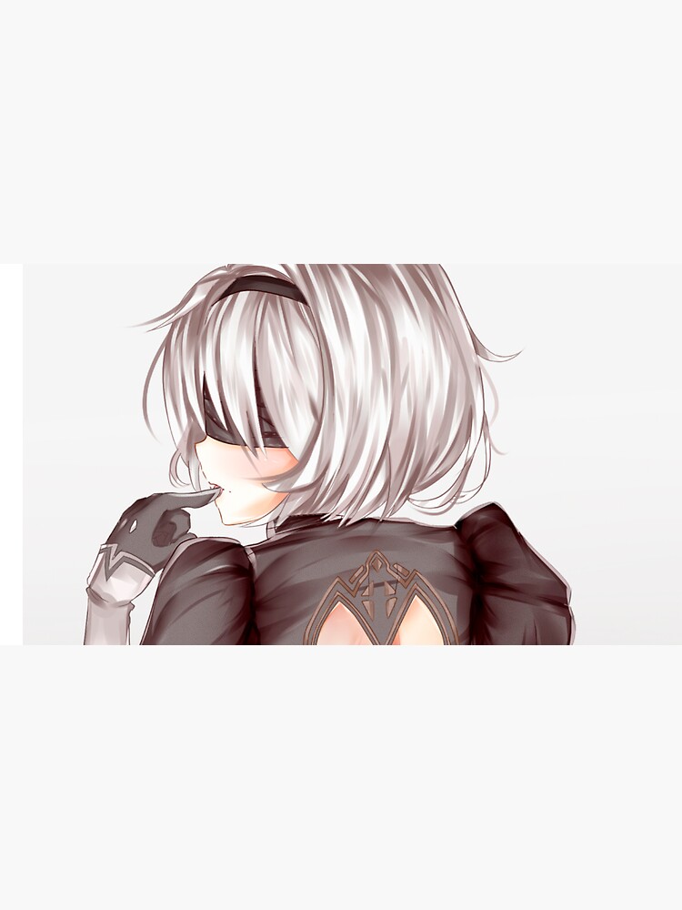 Sexy Yorha B Lewd Thighs Thicc Ass Butt Nier Automata Anime Hentai