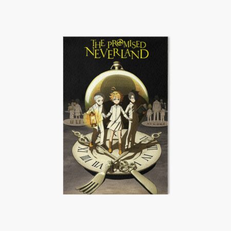 The Promised Neverland Anime Art Board Print For Sale By Anime Nez