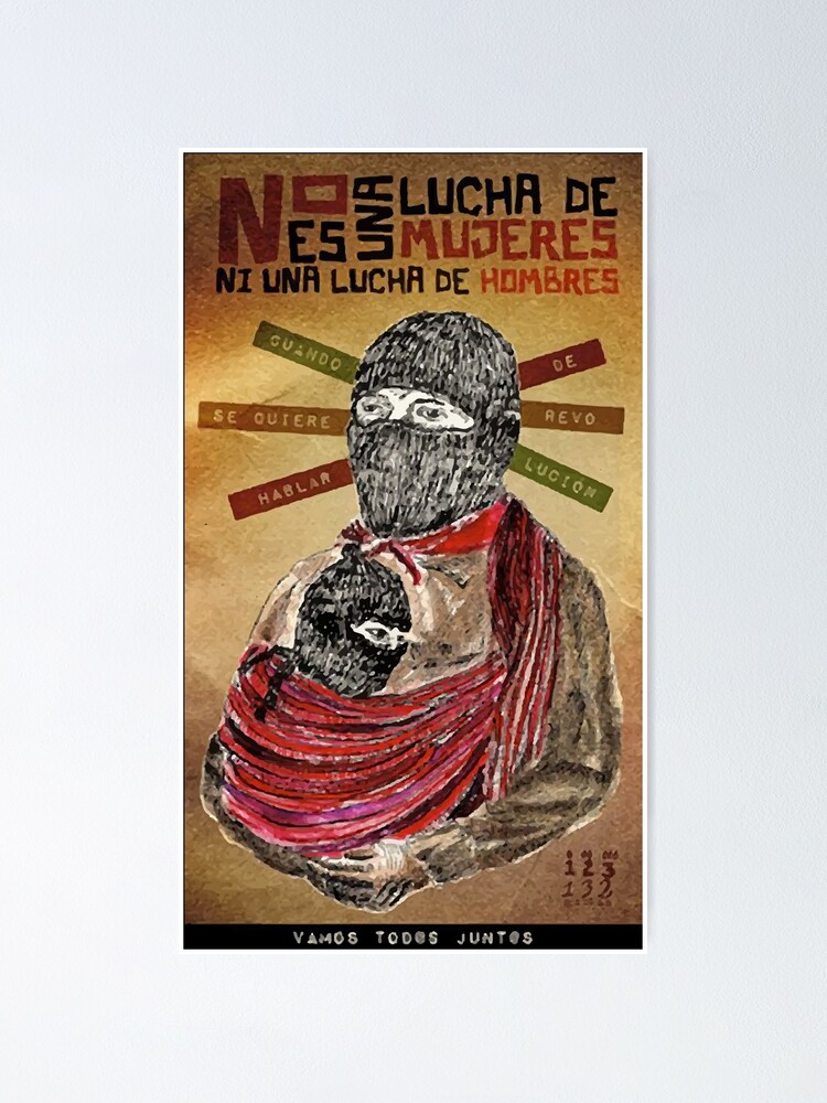 Ezln The Zapatista Army Of National Liberation Poster For Sale By