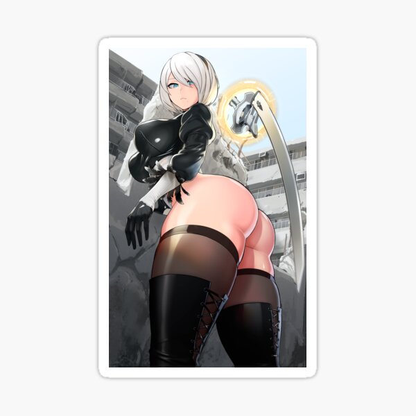 Sexy Yorha B Lewd Thighs Thicc Ass Butt Nier Automata Anime Hentai