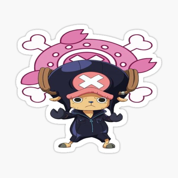 One Piece Chopper Sticker For Sale By Clonart Redbubble