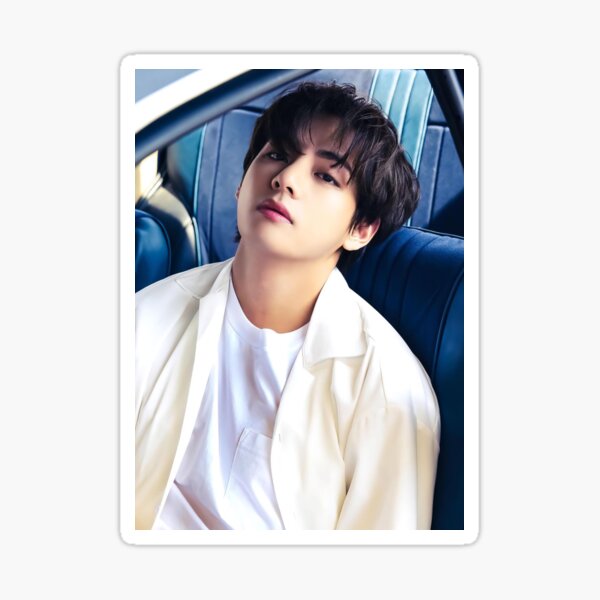 V BTS Sticker For Sale By Bernweber635 Redbubble