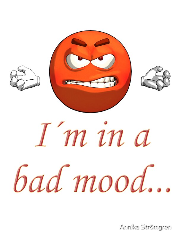 i-m-in-a-bad-mood-stickers-by-annika-str-mgren-redbubble