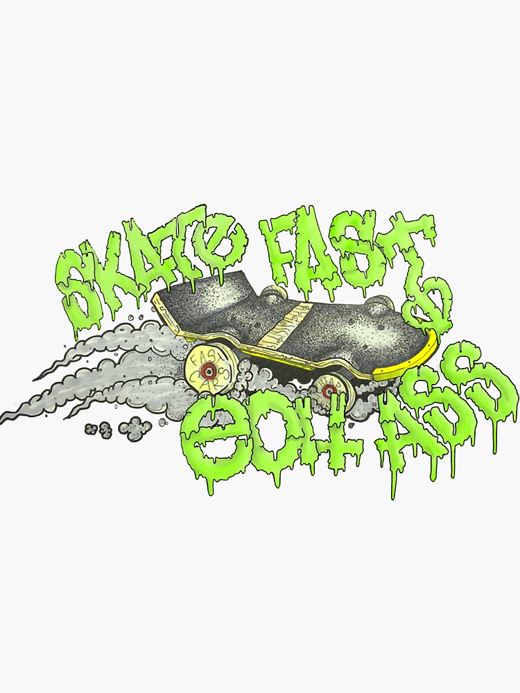 S Kate Fast Eat Ass Sticker For Sale By Thienal89 Redbubble