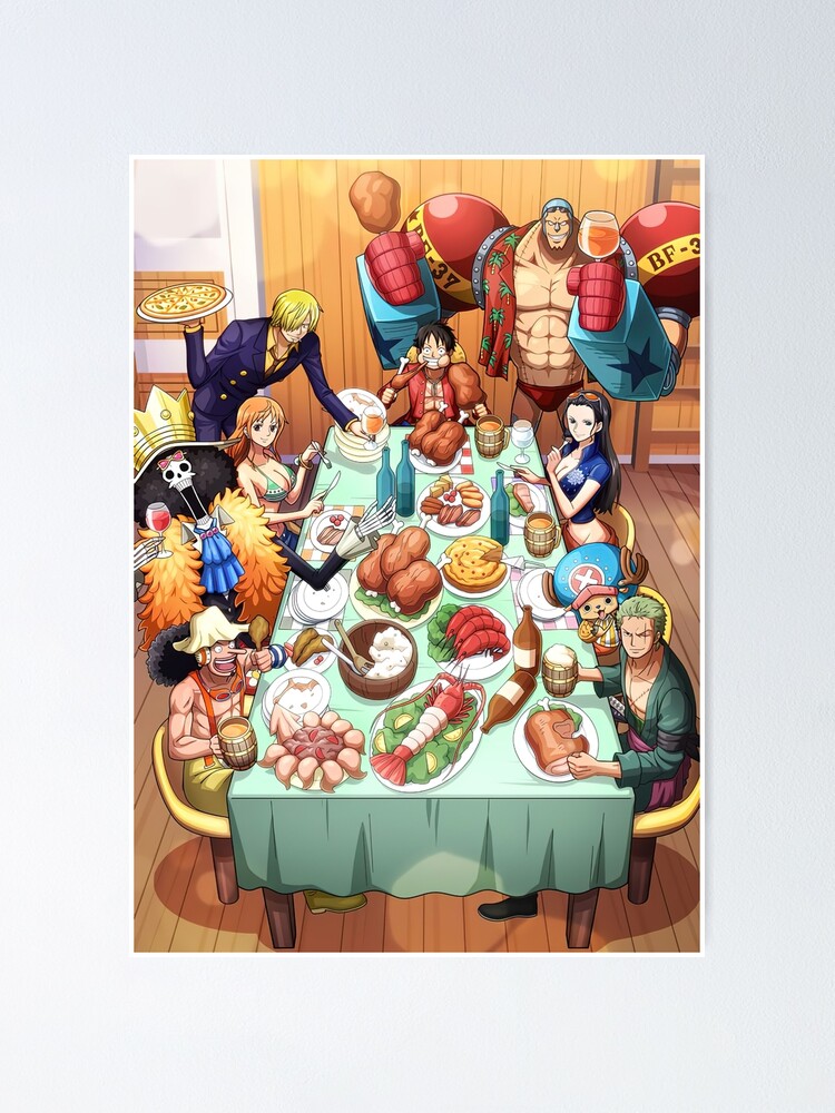 Straw Hats One Piece Poster For Sale By CarolRedman958 Redbubble