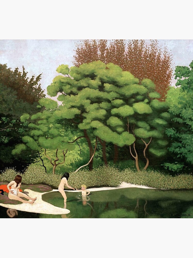 Felix Vallotton Playing At Lake Poster For Sale By Montero Nuria