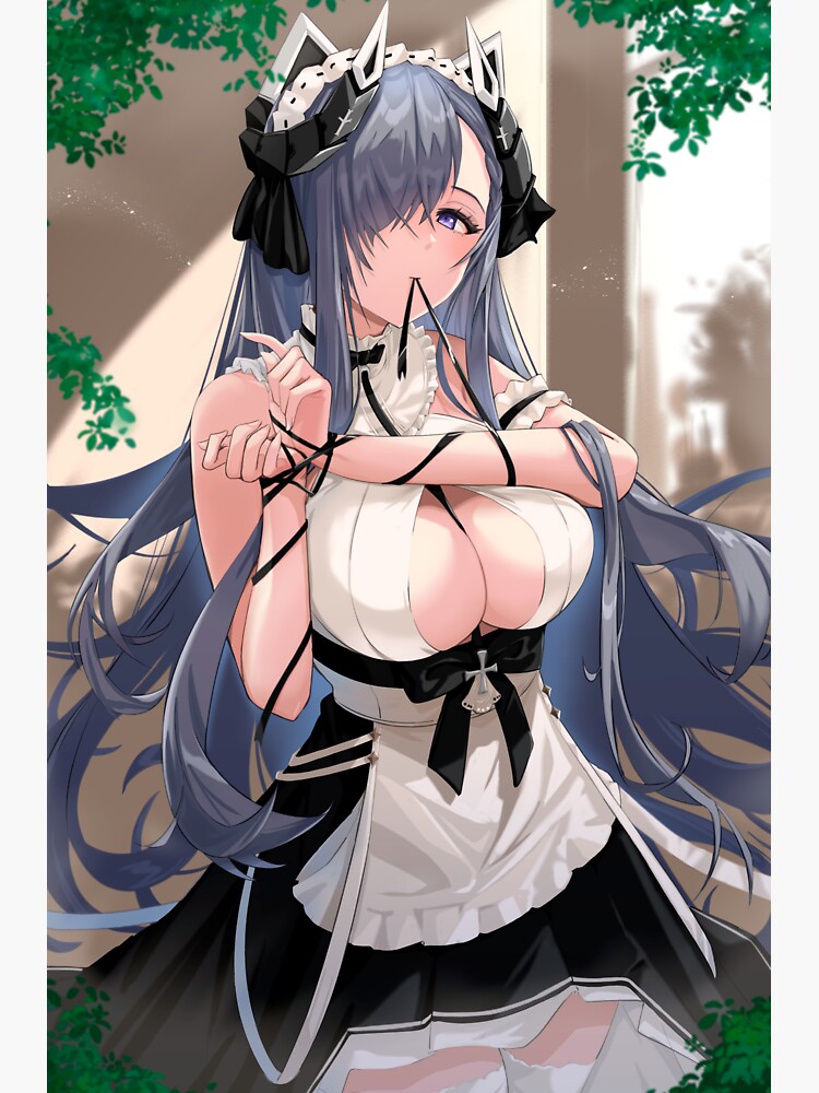 Sexy August Von Parseval Boobs Panties Ass Thighs Azur Lane AL Lewd