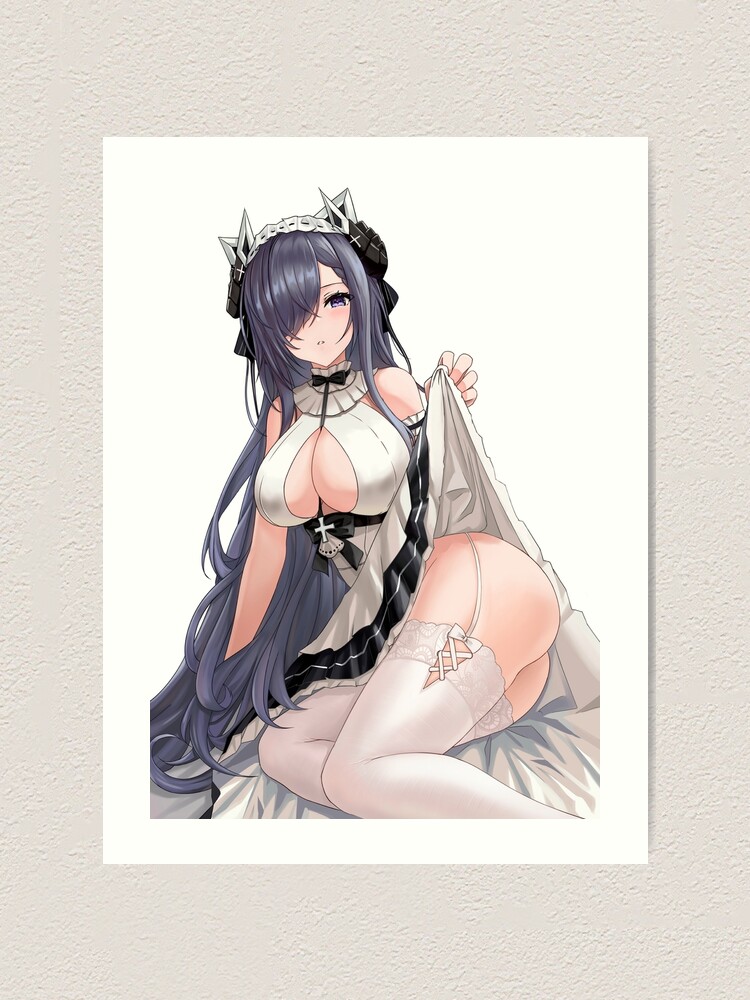 Sexy August Von Parseval Boobs Panties Ass Thighs Azur Lane AL Lewd