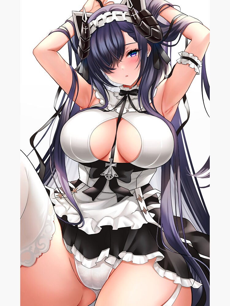 Sexy August Von Parseval Boobs Panties Ass Thighs Azur Lane AL Lewd