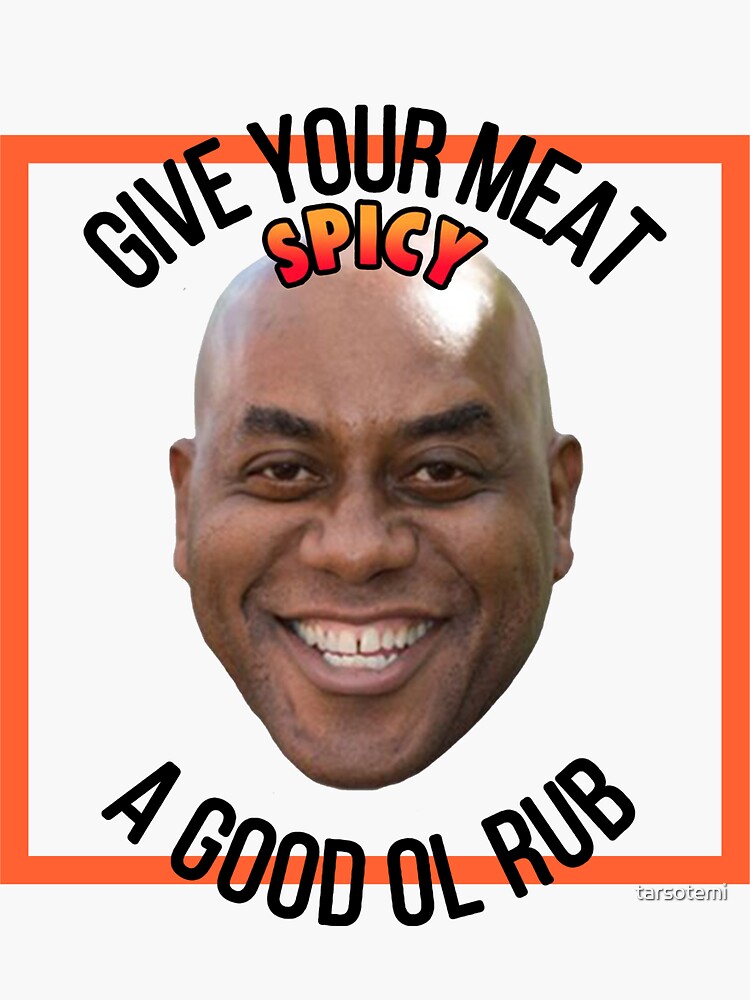 Ainsley Harriott Sticker For Sale By Tarsotemi Redbubble