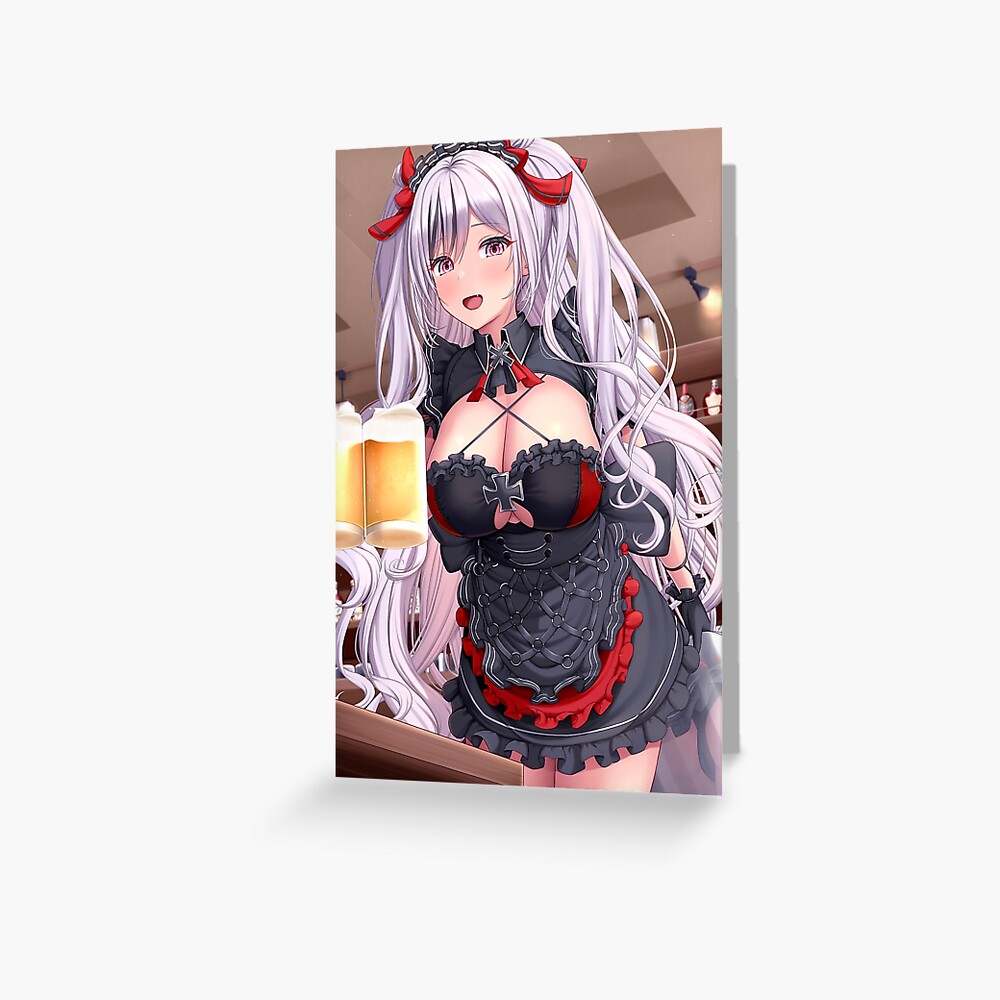 Sexy Elbe Boobs Tits Thighs Panties Azur Lane Al Lewd Hentai Anime