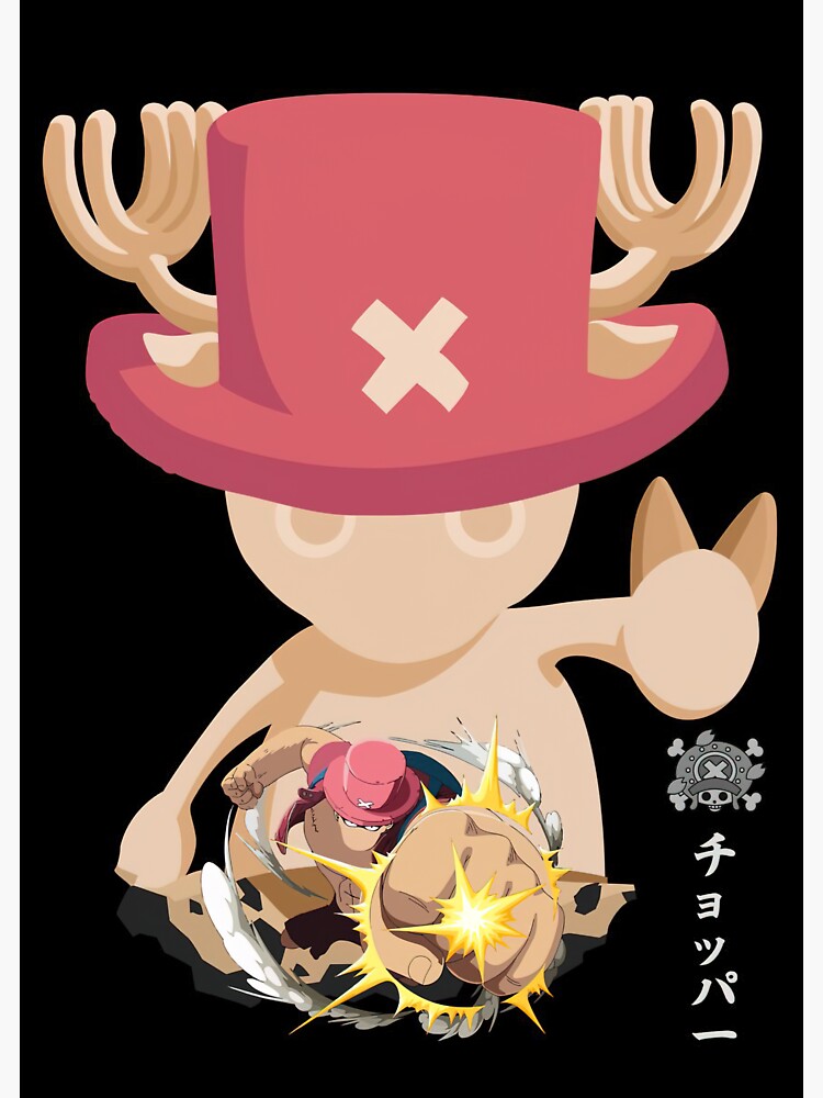 One Piece Chopper Sticker For Sale By GlennButler27 Redbubble