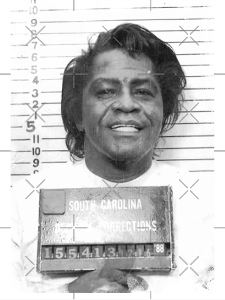 James Brown Mugshot Poster For Sale By Cezsm Redbubble