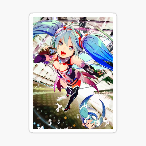 Hatsune Miku Sticker For Sale By BennieBruner Redbubble