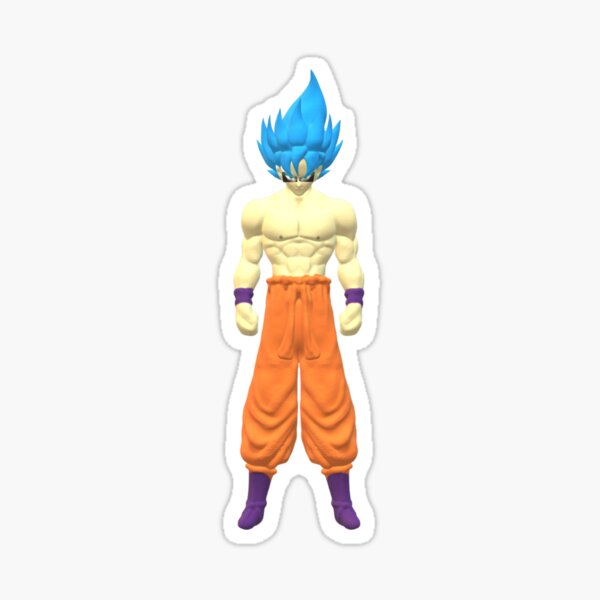 Goku Super Saiyan Sticker For Sale By F1orin Redbubble