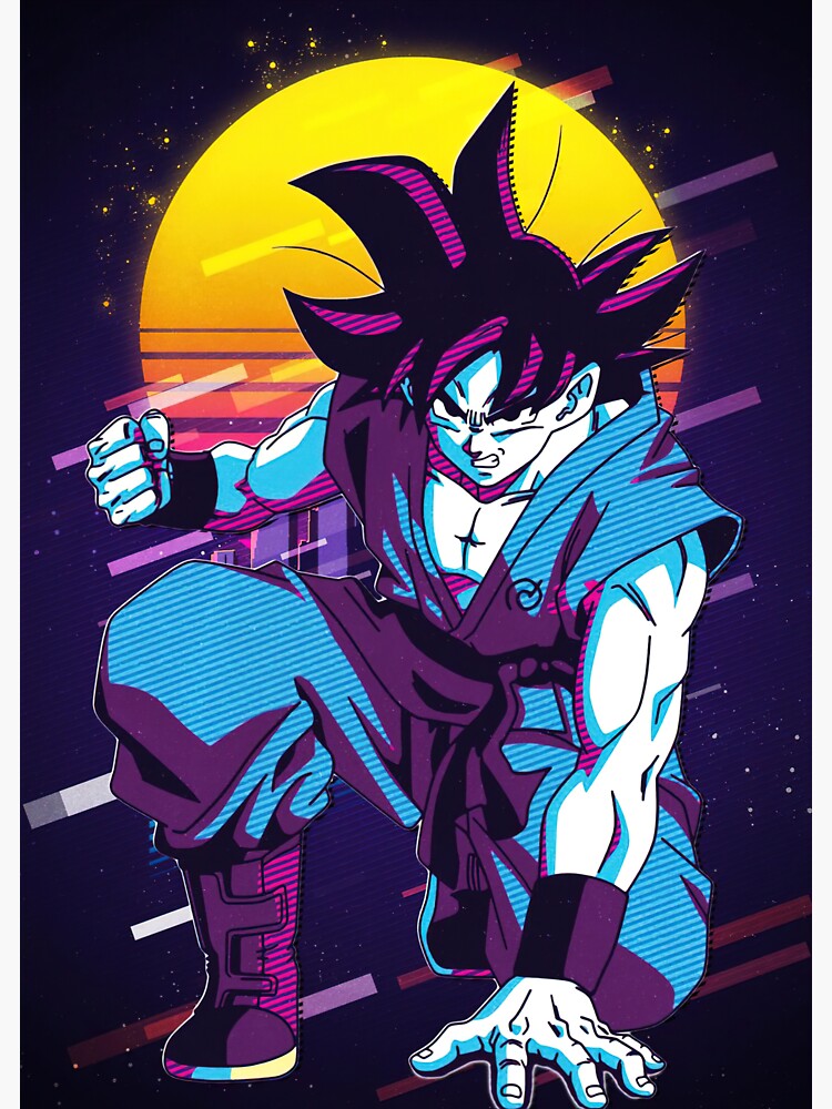 Goku Sticker For Sale By KalebVidal39 Redbubble