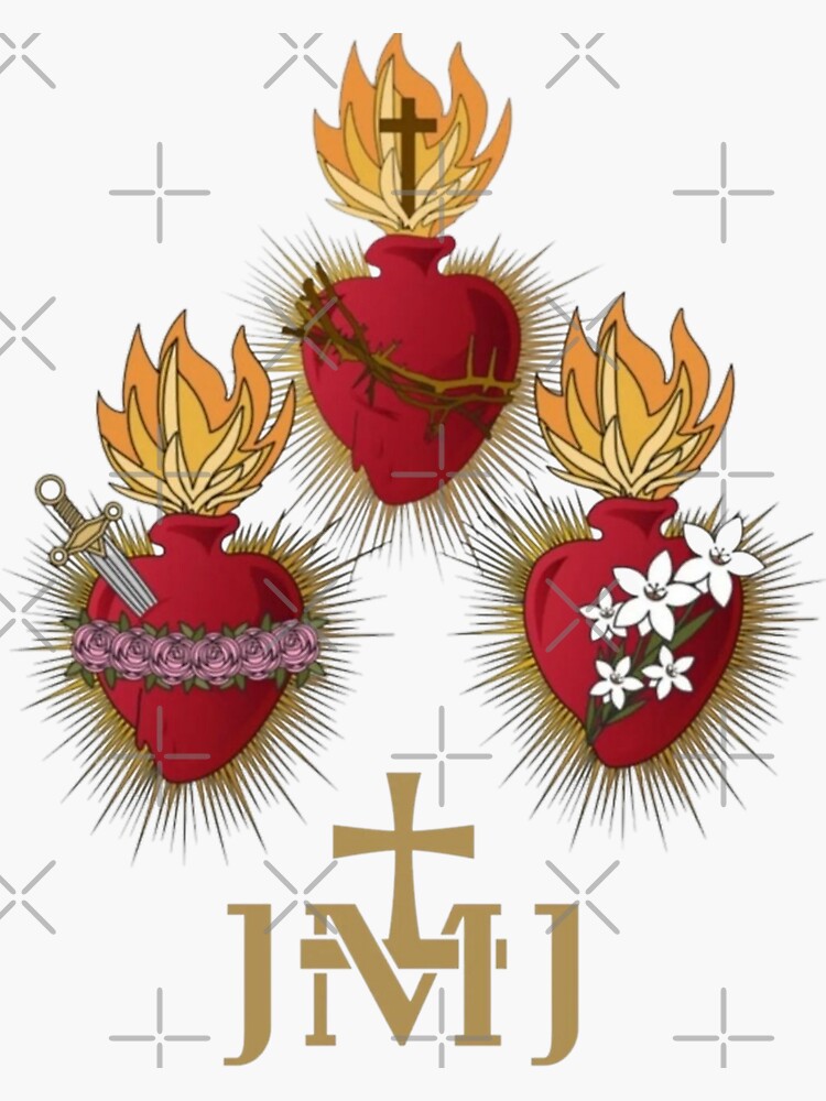 Sacred Heart Of Jesus Immaculate Heart Of Mary Chaste Heart Of St