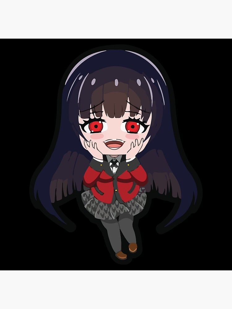 Yumeko Jabami Chibi Art Print For Sale By Mangamolly Redbubble