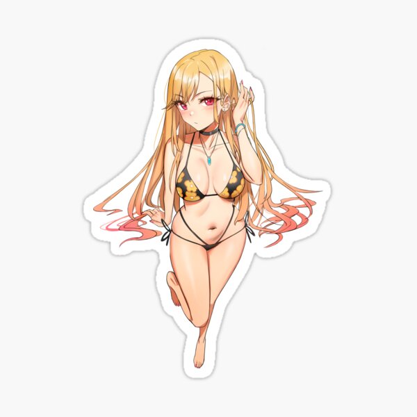 Sexy Bikini Marin Kitagawa My Dress Up Darling Sticker For Sale By