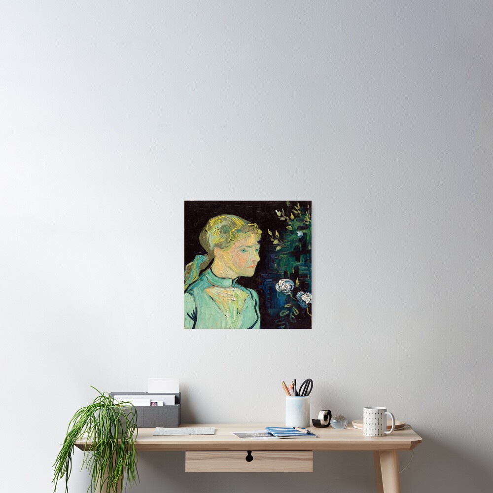 Portrait Of Adeline Ravoux By Vincent Van Gogh Poster For Sale