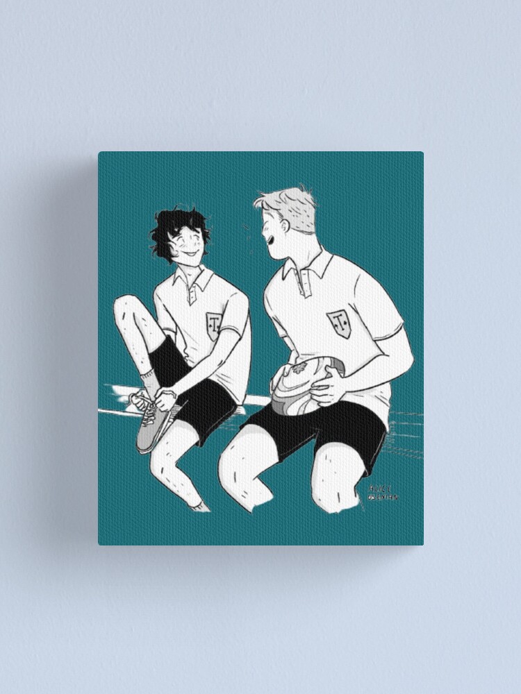 Heartstopper Nick And Charlie Nick And Charlie Heartstopper Canvas