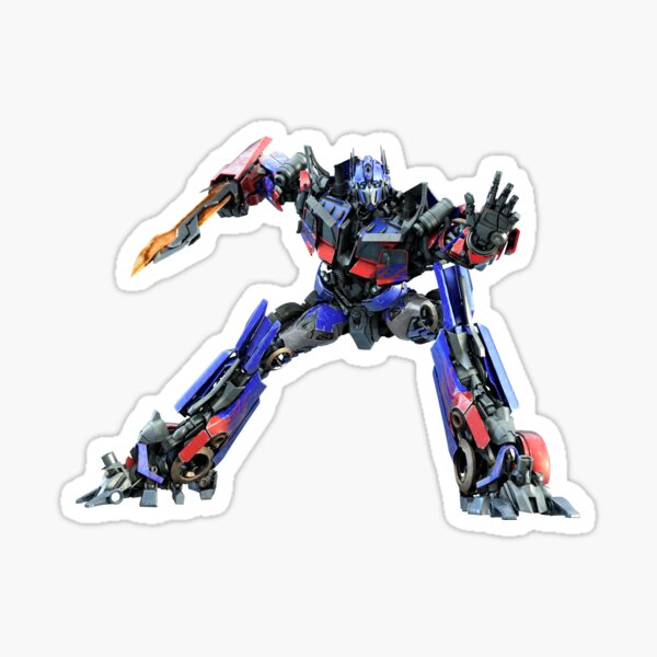 Optimus Prime Sticker For Sale By Countryside Redbubble