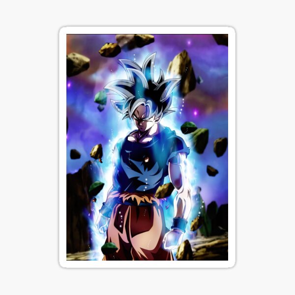 Goku Ultra Instinct Sticker For Sale By Michaelmansr572 Redbubble