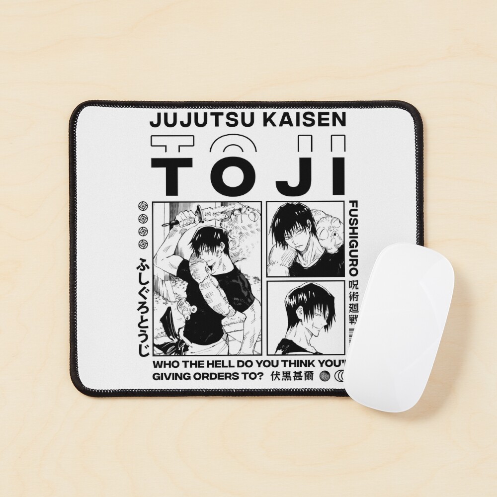 Toji Fushiguro Jujutsu Kaisen Toji Zenin Jjk Mouse Pad For Sale By