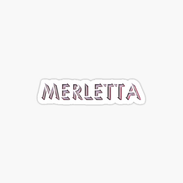 Merletta Sticker For Sale By Melmel9 Redbubble