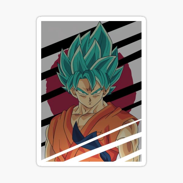 Goku Super Saiyan Sticker For Sale By TimothyDubose Redbubble