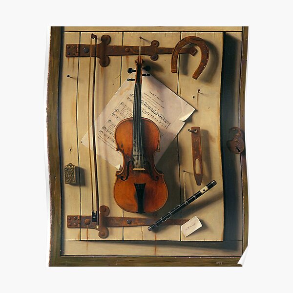 Still Lifeviolin And Music William Michael Harnett American Art