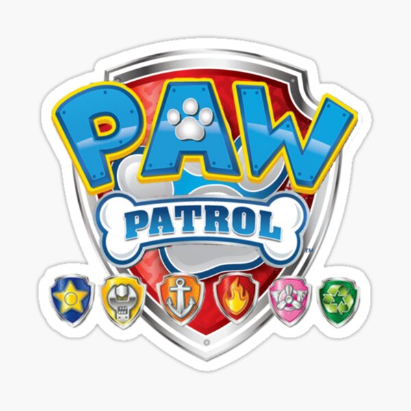 Paw Patrol Characters Sticker For Sale By Printdesignzf Redbubble