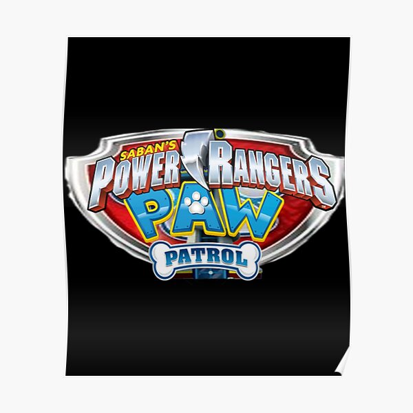 Paw Patrol Logo Poster For Sale By PrintdesignzF Redbubble