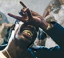 Travi$ Scott's Hand of God by leaninsideways