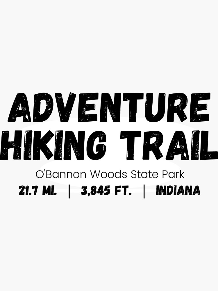 Adventure Hiking Trail O Bannon Woods State Park Indiana Hiking