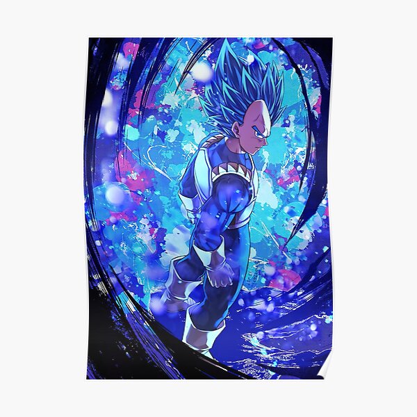 Vegeta Dragonball Poster For Sale By DanielNowicki Redbubble