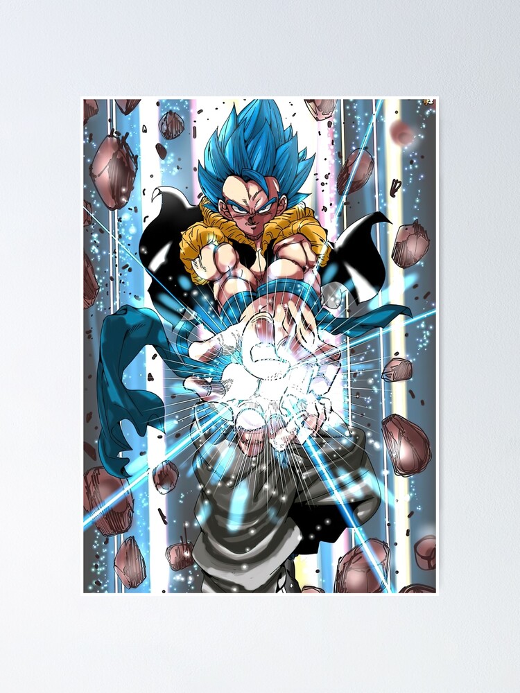 Gogeta Dragon Ball Poster For Sale By Jaredwiseman Redbubble