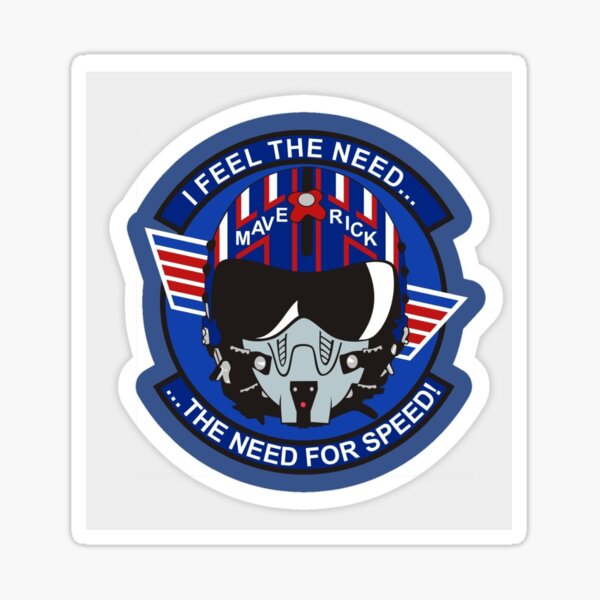 I Feel The Need For Speed Sticker For Sale By D Redbubble