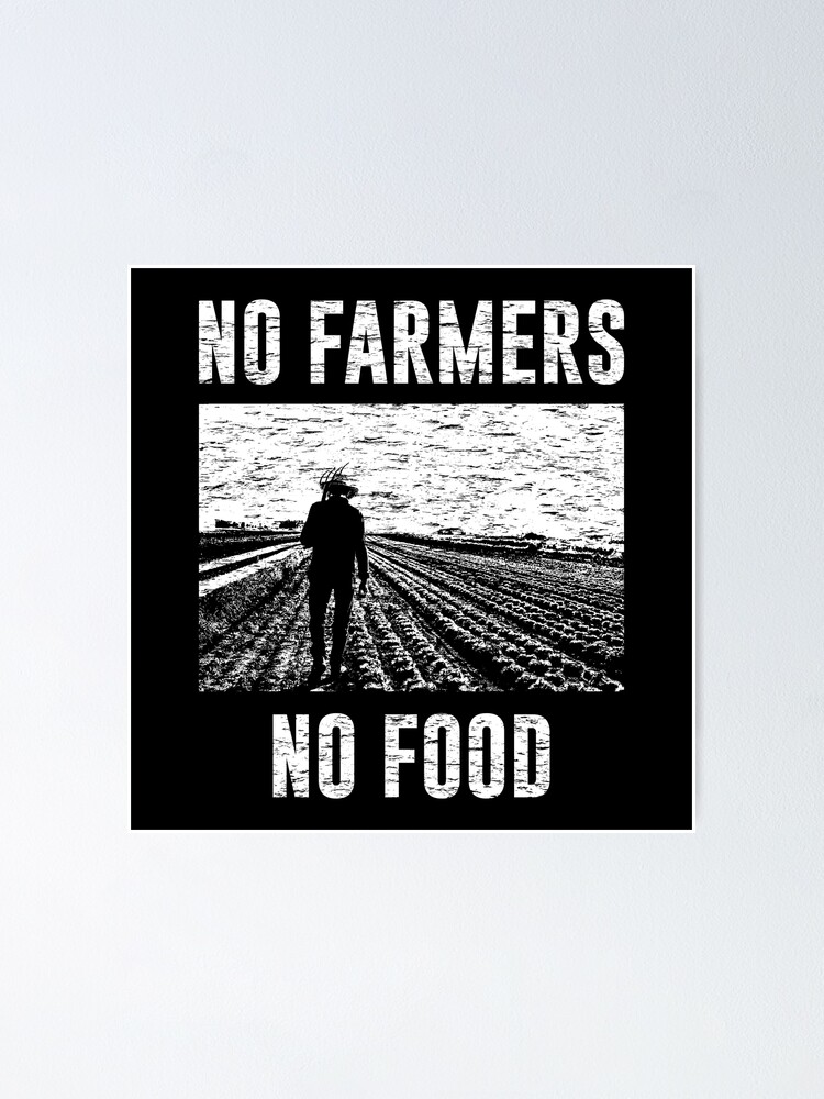 No Farmers No Food Support Dutch Farmers Boeren Protest Distressed