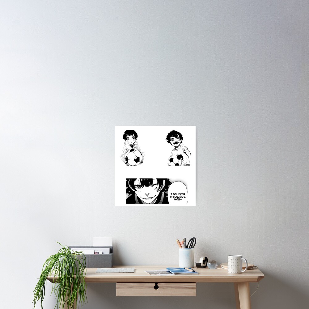 Bachira Meguru Sticker Pack Poster For Sale By EasyOtaku Redbubble