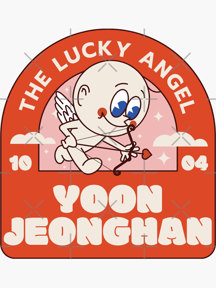 Seventeen Jeonghan Retro Sticker For Sale By Strawberryne Redbubble